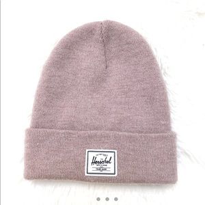 Herschel Co Supply Knitted Beanie in Dusty Rose